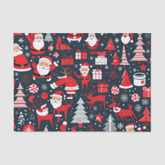 Whimsischer Weihnachtsarm: Sei gut, oder ich werde Seidenpapier