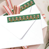 Whimsischer Weihnachtscreme Ballett Geige Musik