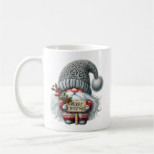 🎅 Whimsischer Weihnachtsgnome Kaffeetasse (Links)