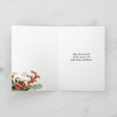 Whimsischer Weihnachtskarte mit geschnittenem Papi Karte (Innenseite)