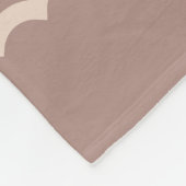 Whimsischer Weihnachtskochtmuster Winterfamilie Fleecedecke (Ecke)