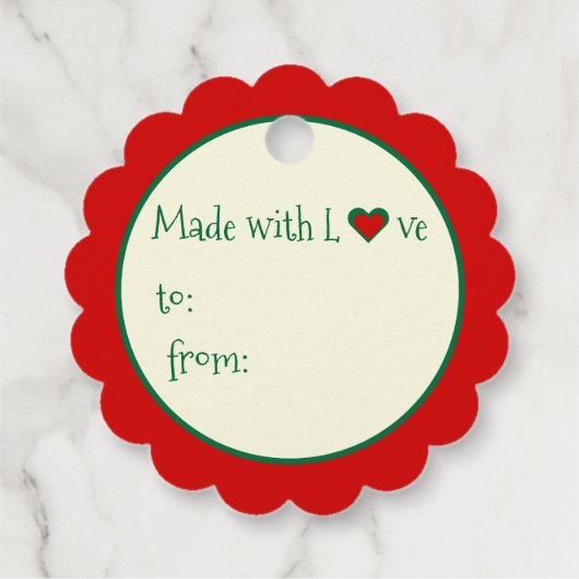 Whimsischer Weihnachtsmarsch schreiben auf Geschen Geschenkanhänger (Rückseite)