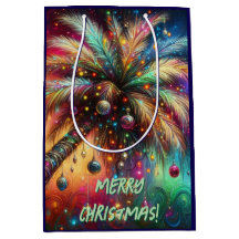 Whimsischer Weihnachtspalme Tree Tropical Beach Vi