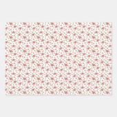 Whimsischer Weihnachtsurlaub Geschenkpapier Set (Vorderseite 3)