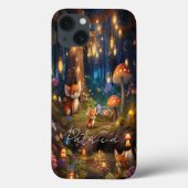 Whimsischer Wildbestand - Süße Tier Foxes Pilz Case-Mate iPhone Hülle (Rückseite)