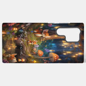 Whimsischer Wildbestand - Süße Tier Foxes Pilz Samsung Galaxy Hülle (Rückseite (Horizontal))