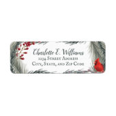 Whimsischer Winter-Kardinal (Vorne)