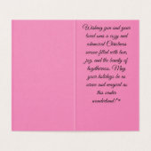 Whimsischer Winter-Liebe (Innenseite Aufgefaltet)