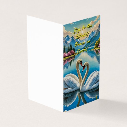 Whimsischer Winter-Liebe (Vorderseite)