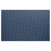 Whimsischer Winter Snowflake Muster Navy Light Blu Stoff (Yard (91,4 cm))