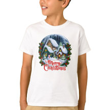 Whimsischer Winter Village Snow Globe