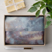 Whimsischer Winter-Waldkaninchen Dekoupage Seidenpapier (Geschenk)