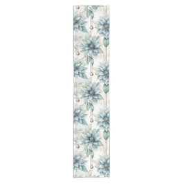 Whimsischer Winter Wonderland Kurzer Tischläufer