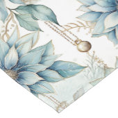 Whimsischer Winter Wonderland Kurzer Tischläufer (Ecke)