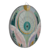 Whimsischer Wintertraum Dartscheibe (Vorderseite Links)