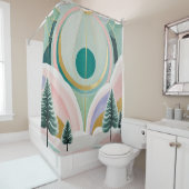 Whimsischer Wintertraum Duschvorhang (Beispiel)
