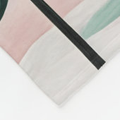 Whimsischer Wintertraum Fleecedecke (Ecke)