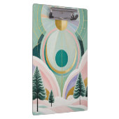 Whimsischer Wintertraum Klemmbrett (Rechts)