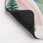 Whimsischer Wintertraum Mousepad (Ecke)