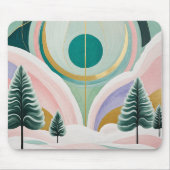 Whimsischer Wintertraum Mousepad (Vorne)