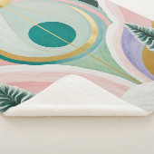 Whimsischer Wintertraum Sherpadecke (3/4)