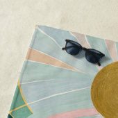 Whimsischer Wintertraum Strandtuch (Beispiel)