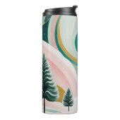 Whimsischer Wintertraum Thermosbecher (Nach links gedreht)