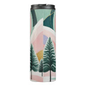 Whimsischer Wintertraum Thermosbecher (Rückseite)