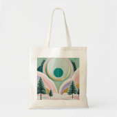 Whimsischer Wintertraum Tragetasche (Vorne)