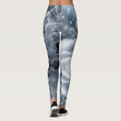 Whimsischer Winterwald Leggings (Rückseite)
