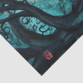 Whimsischer Wunderland-Pfad Seidenpapier (Detail)