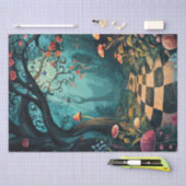 Whimsischer Wunderland-Pfad Seidenpapier (Handwerk)