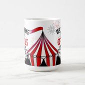 Whimsischer Zirkus Kaffeetasse (Mittel)