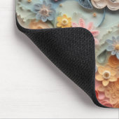 Whimsisches 3D-Papier - Quill Art Mousepad (Ecke)