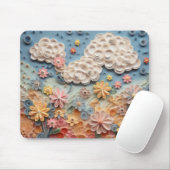 Whimsisches 3D-Papier - Quill Art Mousepad (Mit Mouse)