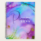 Whimsisches Aquarell Planer (Vorderseite)