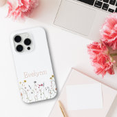 Whimsisches Aquarell-Wildblume Case-Mate iPhone Hülle