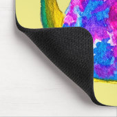 Whimsisches Aquarellteapot Mousepad (Ecke)