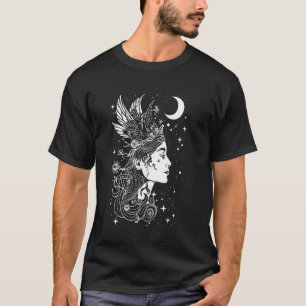 Whimsisches Athena griechische Mythologie Goddess T-Shirt