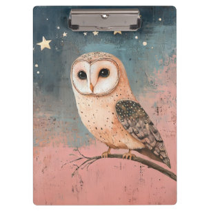 Whimsisches Barschuhn Klemmbrett