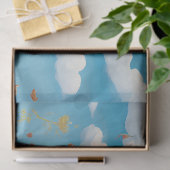 Whimsisches Bauernhofrooster Seidenpapier (Geschenk)