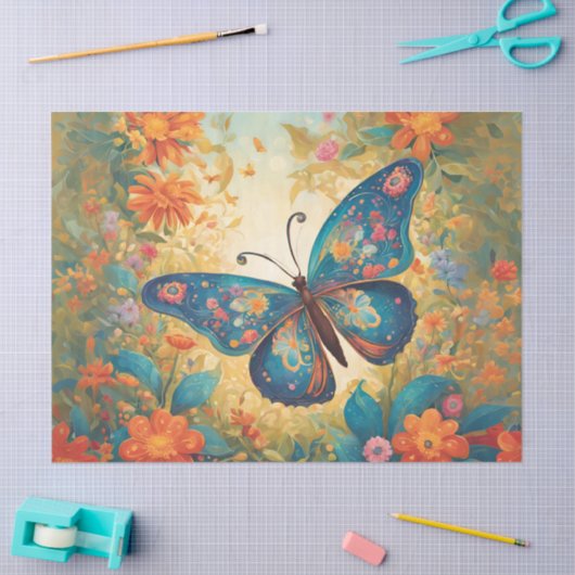 Whimsisches Bläschen Seidenpapier (Basteln)