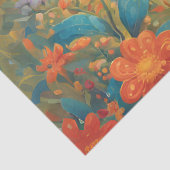 Whimsisches Bläschen Seidenpapier (Detail)