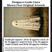 Whimsisches Blatt Ghost in Wildblumen DV6 Decoupag Seidenpapier