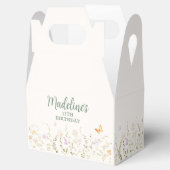 Whimsisches Blumengarten Party Geburtstag Geschenkschachtel (Geöffnet)