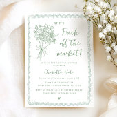 Whimsisches Brautparty aus dem Markt Einladung