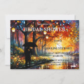 Whimsisches Brautparty Einladung (Vorderseite)