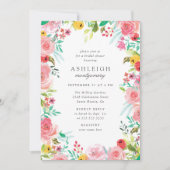 Whimsisches Brautparty Einladung (Vorderseite)