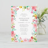Whimsisches Brautparty Einladung (Stehend Vorderseite)