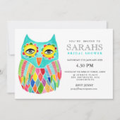 Whimsisches Brautparty Regenbogenschale laden Einladung (Vorderseite)